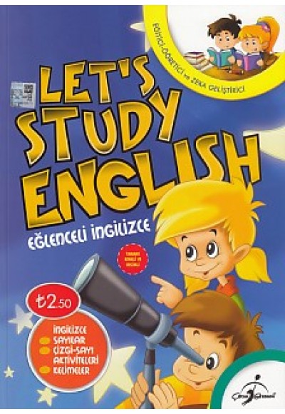 Let's Study English - Eğlenceli İngilizce (Mavi)