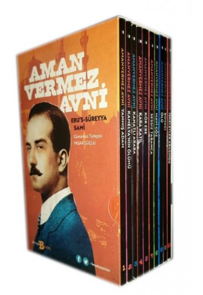 Amanvermez Avni 10 Kitap Takım (Kutulu)