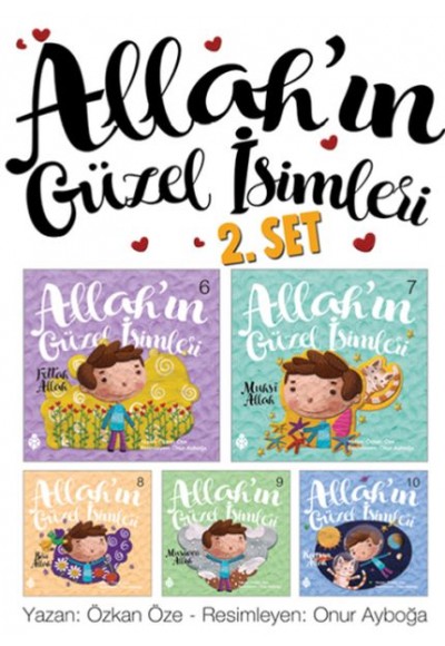 Allah'ın Güzel İsimleri Seti 2 (5 Kitap)