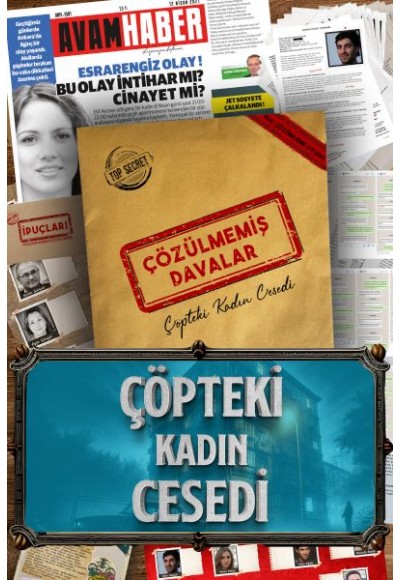 Çöpteki Kadın Cesedi - Dedektif Oyunu