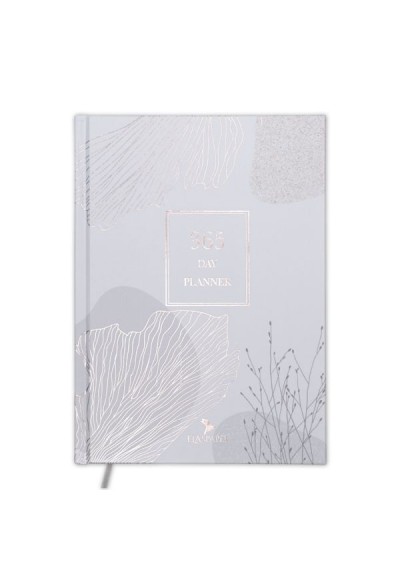 2021 365 Day Planner - İngilizce Mottolu (Ciltli)