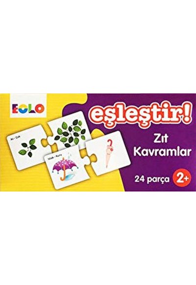 Eşleştir!-Zıt Kavramlar