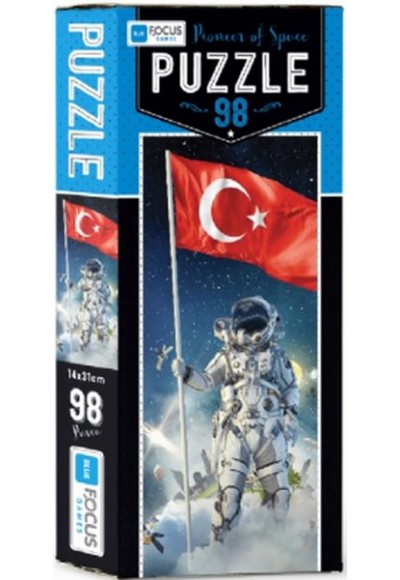 Blue Focus Pioneer Of Space - Puzzle 98 Parça