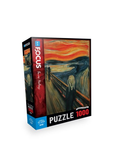 Blue Focus 1000 Parça Puzzle Çığlık