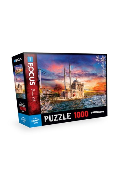 Blue Focus 1000 Parça Puzzle Ortaköy