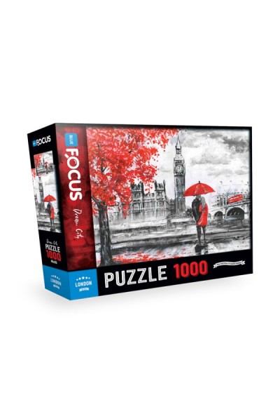 Blue Focus 1000 Parça Puzzle London