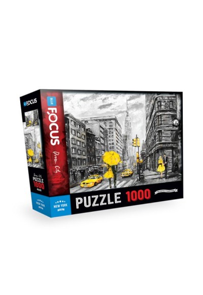 Blue Focus Puzzle New York 1000 Parça