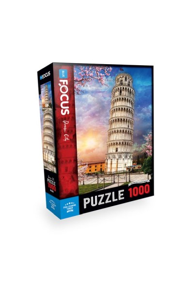 Blue Focus Puzzle Pisa Kulesi 1000 Parça