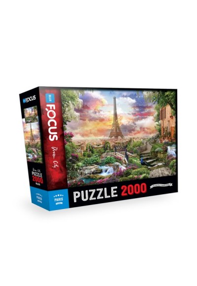 Blue Focus Paris - Puzzle 2000 Parça