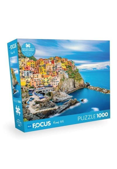 Blue Focus Cınque Terre - 1000 Parça