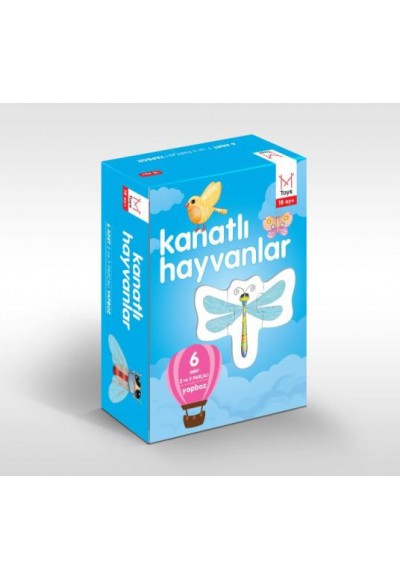 Kanatlılar (6 Adet 2 ve 3 Parçalı Yapboz)