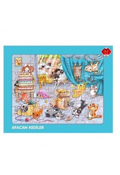 Mikado Afacan Kediler Puzzle