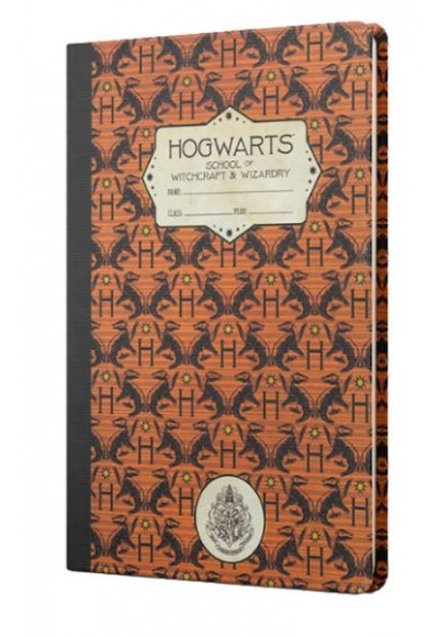 Harry Potter Hogwarts Hafflepuf Sert Kapak Butik Defter Kahverengi