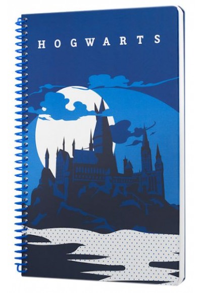 Harry Potter Hogwarts Spiralli Defter Lacivert