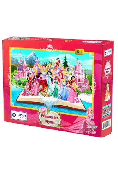 Prensesler Diyarı 150 Parça Puzzle (28x40)