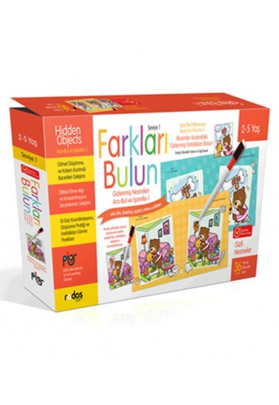 Farkları Bulun - 1. Seviye