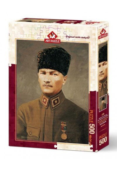 Başkomutan Mareşal Gazi Mustafa Kemal Atatürk 4158 (500 Parça)