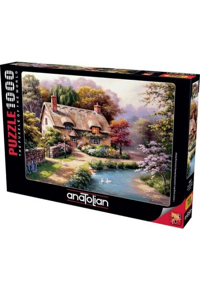 Anatolian Patikadaki Konak 1000 Parça Puzzle (1047)