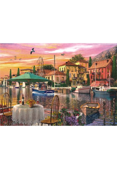 Limanda Gün Batımı (Puzzle 3000) 4905