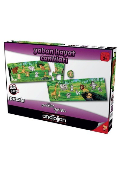 Anatolian 22 pcs - Yaban Hayat Canlıları