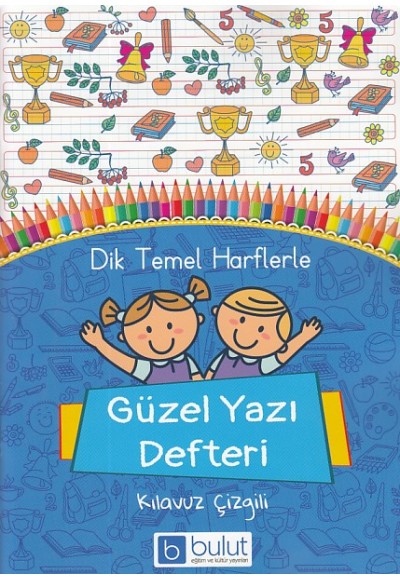 Dik Temel Harflerle Güzel Yazı Defteri (A4)