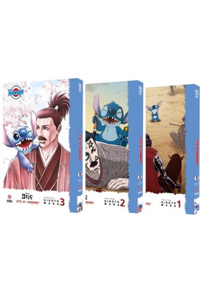 Disney Stiç ve Samuray 1-2-3 Kitap Set