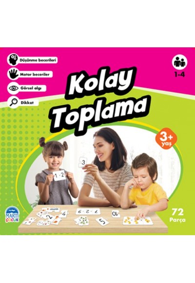 Kolay Toplama - Eğitici Yapboz - 48 Parça