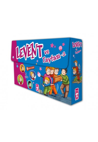 Levent ve Tayfası - 02 Set (5 Kitap Takım)