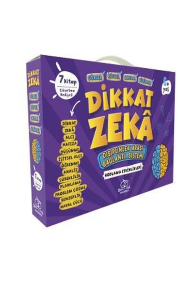 Dikkat - Zeka Ana Sınıfı Seti - 6 Yaş (7 Kitap)