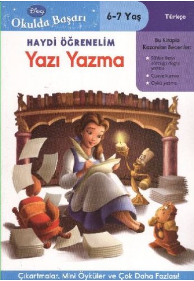 Okulda Başarı 08 - Haydi Öğrenelim Prenses Yazı Yazma (6-7 Yaş)