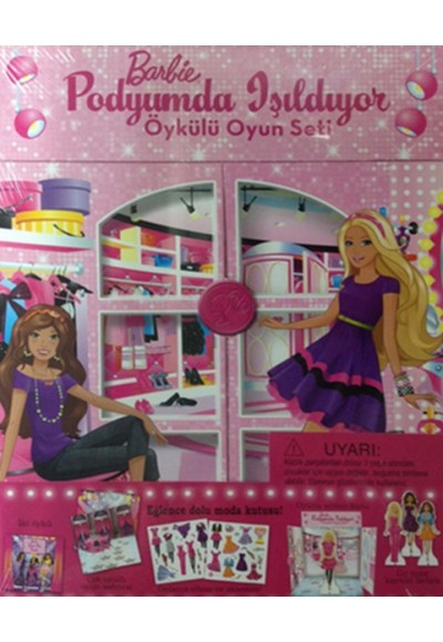 Barbie Podyumda Işıldıyor Öykülü Oyun Seti