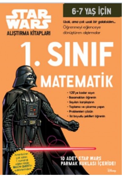 Starwars Alıştırma Kitapları - 1. Sınıf Matematik