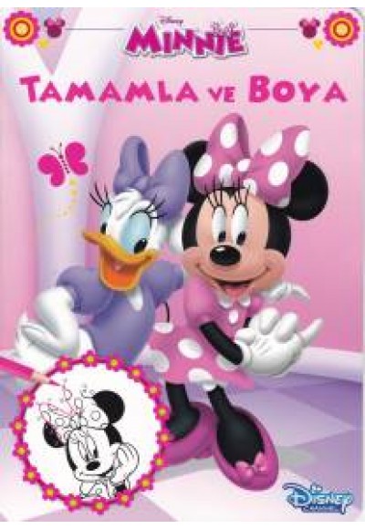 Disney Minnie - Tamamla ve Boya