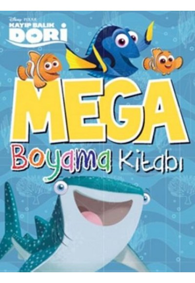 Disney Kayıp Balık Dori - Mega Boyama Kitabı