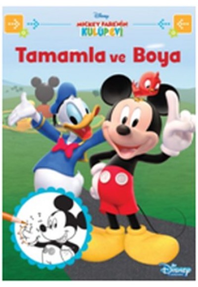 Disney Mickey Fare'nin Kulüp Evi - Tamamla ve Boya