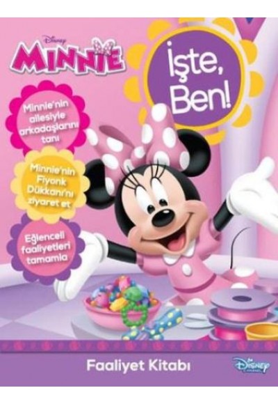 Disney Minnie İşte Ben - Faaliyet Kitabı