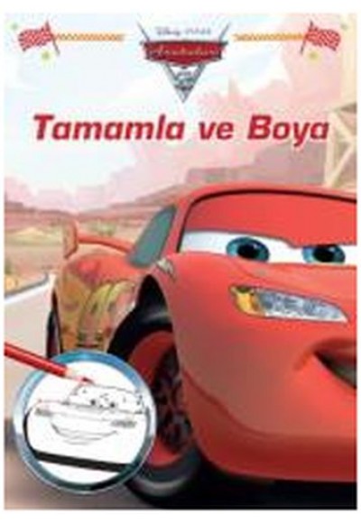 Disney Arabalar - Tamamla ve Boya