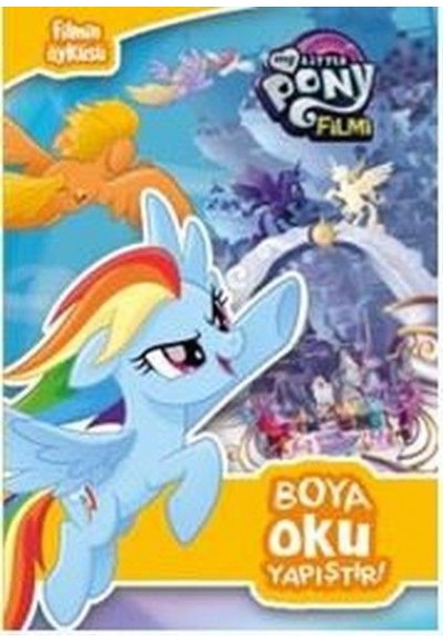 My Little Pony Boya Oku Yapıştır