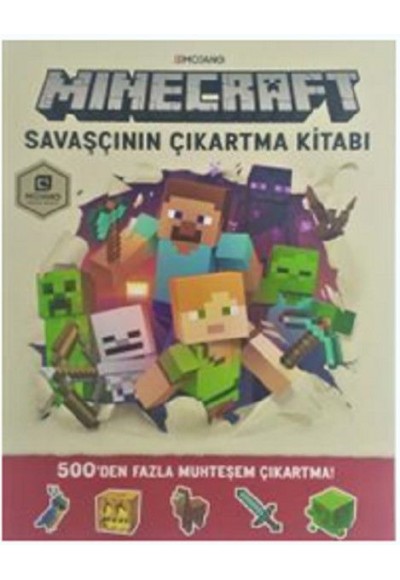 Minecraft Savaşçının Çıkartma Kitabı