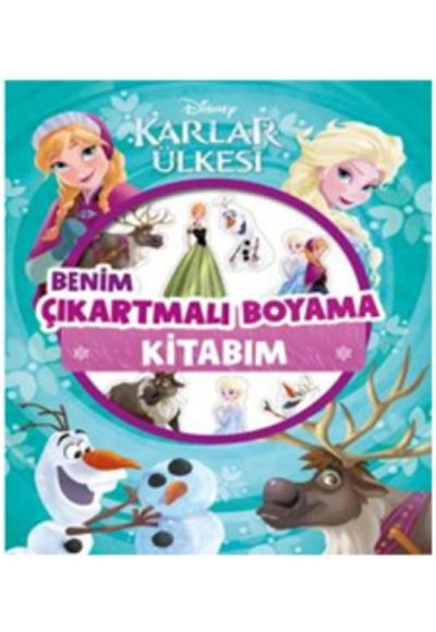 Disney Karlar Ülkesi Benim Çıkartmalı Boyama Kitabım