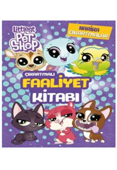 Littlest Pet Shop Çıkartmalı Faaliyet Kitabı