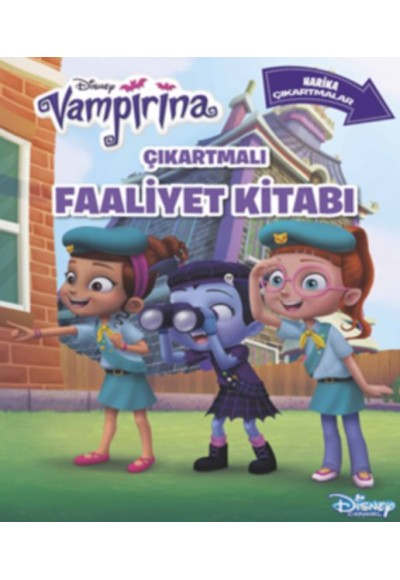 Disney Vampirina Çıkartmalı Faaliyet Kitabı