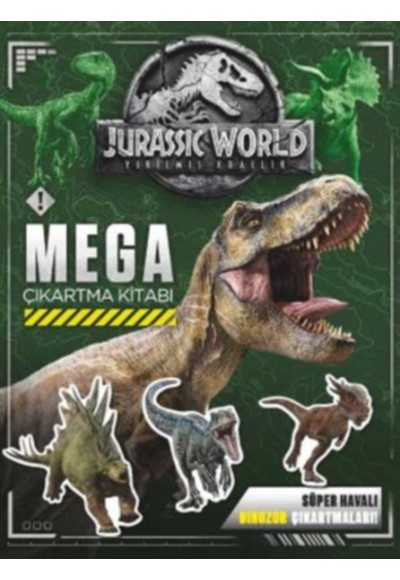 Jurassic World - Mega Çıkartma Kitabı