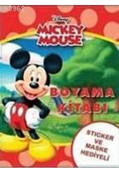 Mickey Roadster Çıkartmalı Boyama Kitabı - Kampanyalı