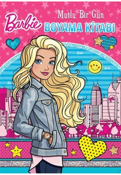 Barbie Mutlu Bir Gün Boyama Kitabı