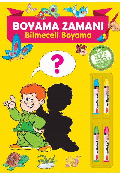 Boyama Zamanı: Bilmeceli Boyama