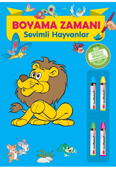 Boyama Zamanı: Sevimli Hayvanlar