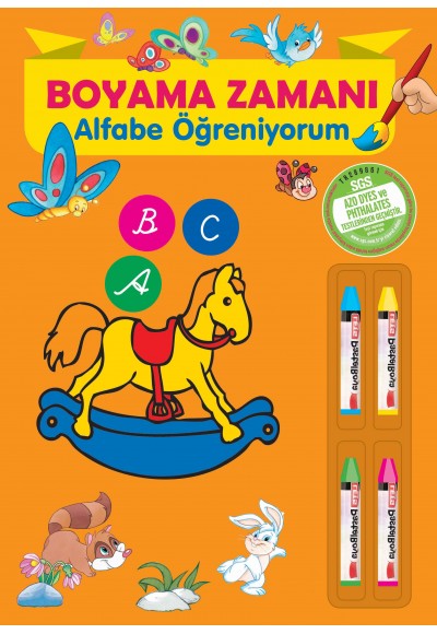 Boyama Zamanı: Alfabe Öğreniyorum