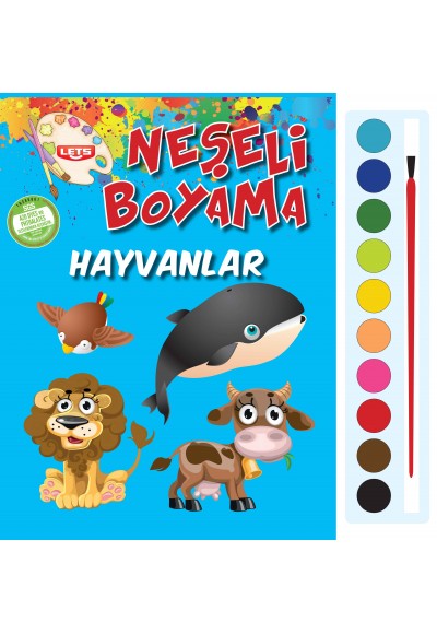 Neşeli Boyama - Hayvanlar