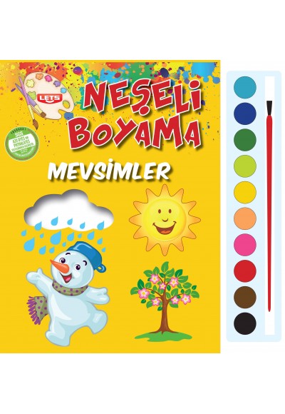 Neşeli Boyama - Mevsimler